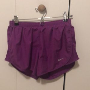 Nike purple shorts
